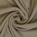 Baumwolljersey Swafing Vanessa in Camel, einfarbig, Nahaufnahme